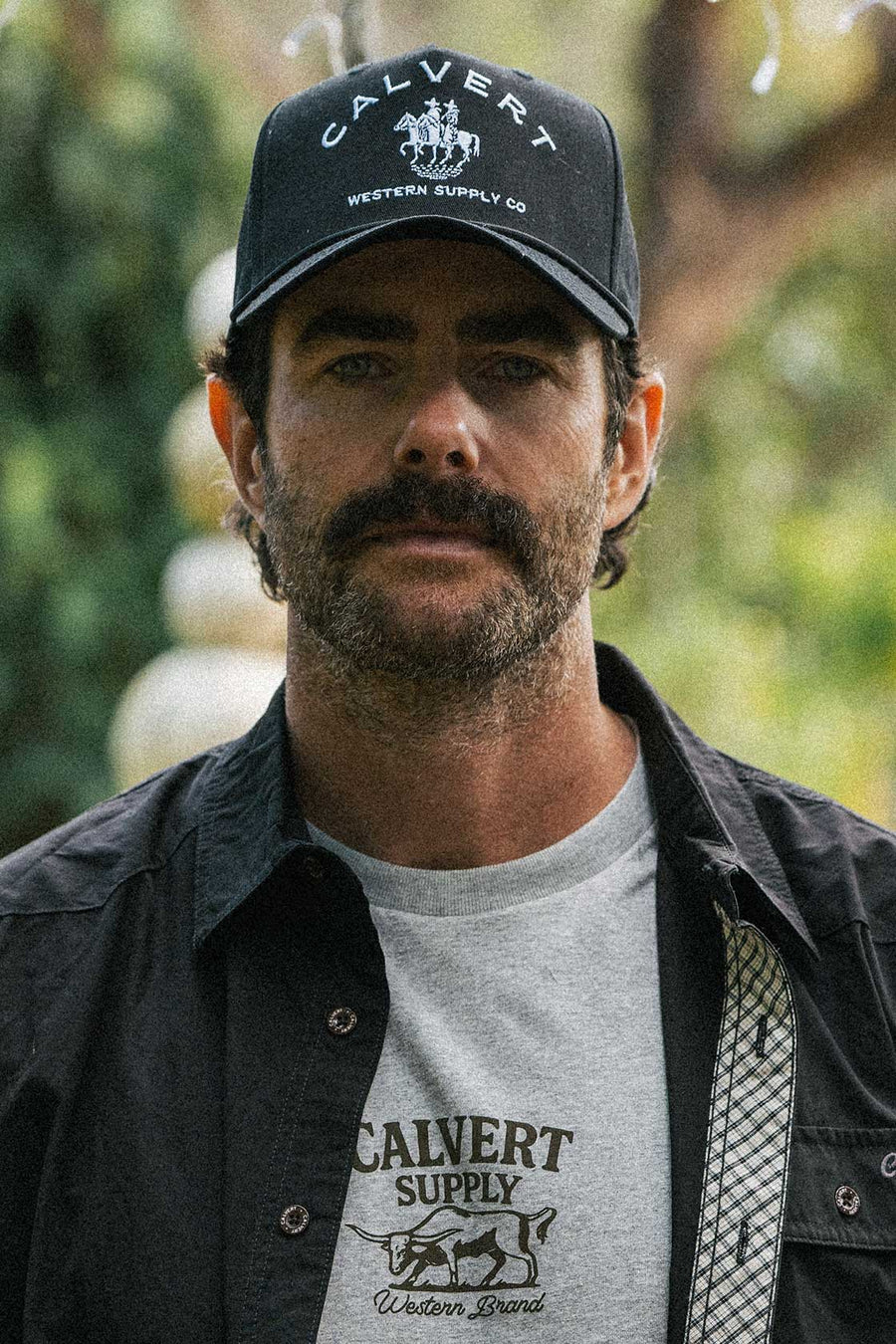 Calvert Supply Twin Spurs Structured Cap