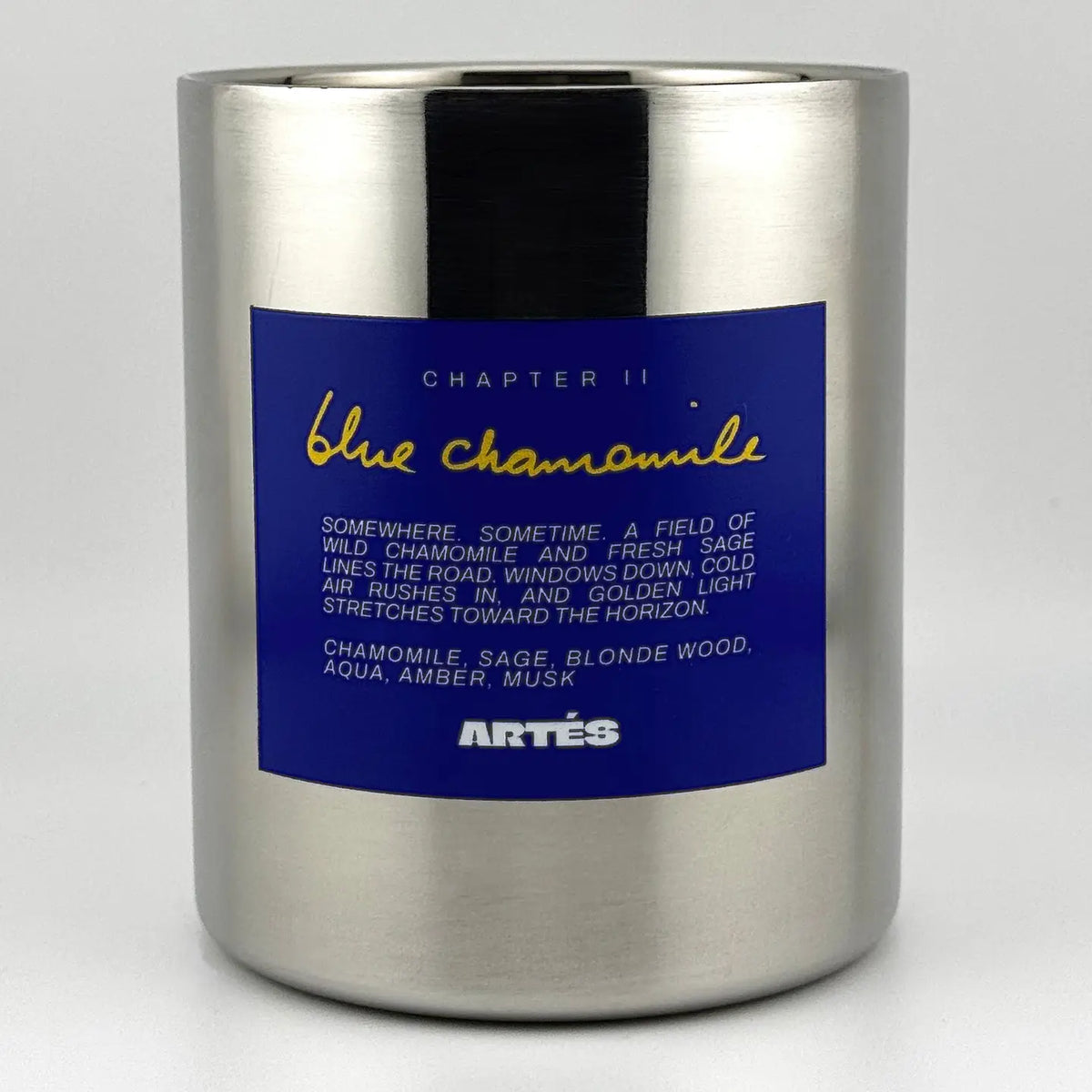 Artes - Blue Chamomile Signature Scented Candle